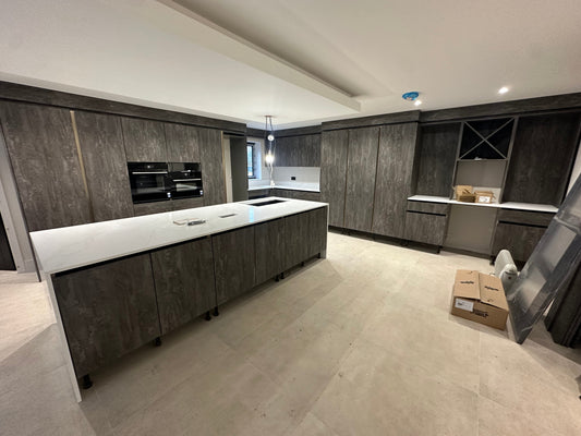 Concrete Flow Kitchen Supplied in Hale, Manchester – A Statement in Modern Design