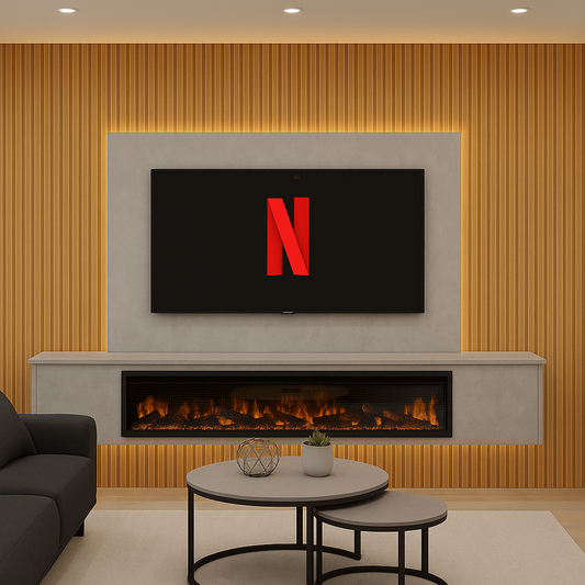 Fireplace Media Wall Package