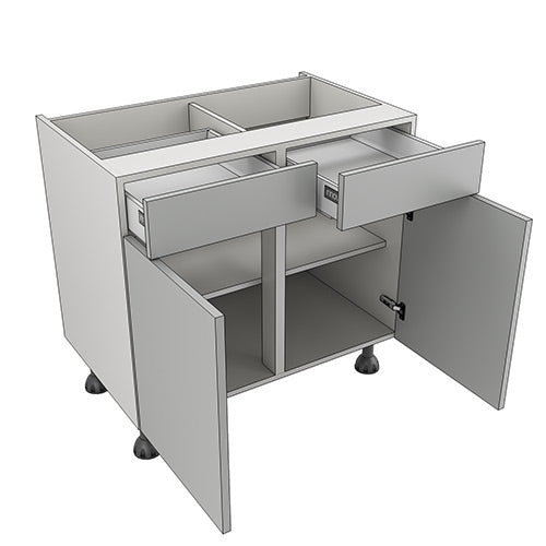 900mm Double Drawerline Base Unit - Trade Kitchen Supplier