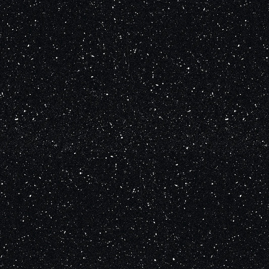 Black Andromeda Glitter Matt, 38mm Postformed Kronospan Worktop - Trade Kitchen Supplier